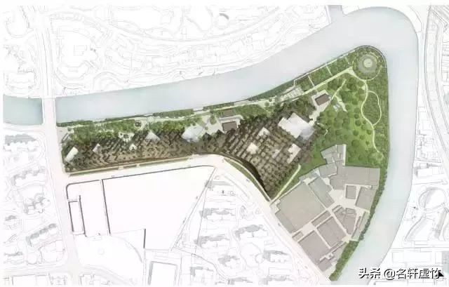 上海苏州河天安千树公园,天安千树苏州河畔空中花园