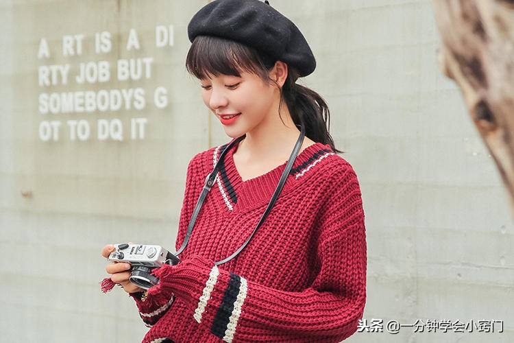 什么打底毛衣好看,黑色打底毛衣穿搭高级感