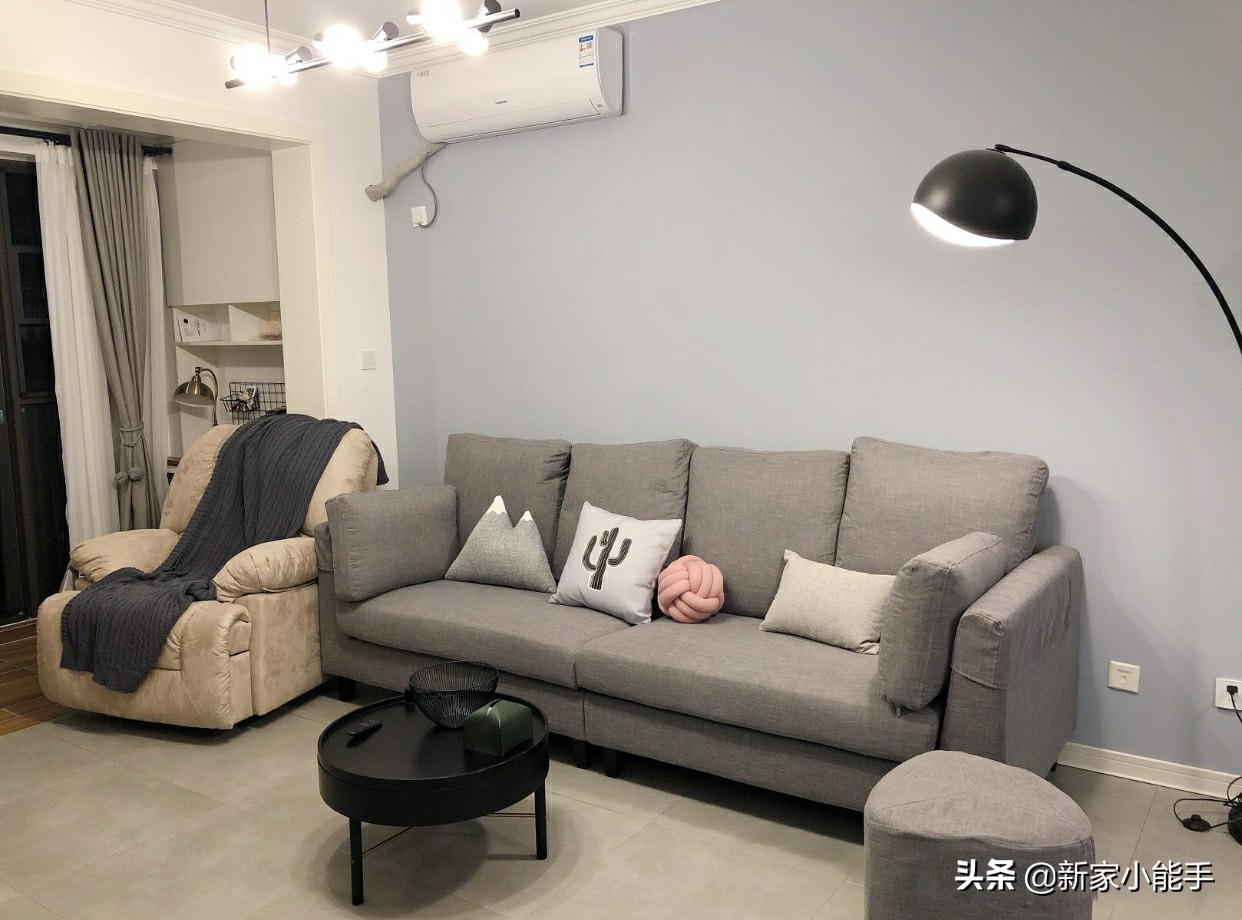 小面积房子客厅电视墙的设计,经济实用的小户型电视墙