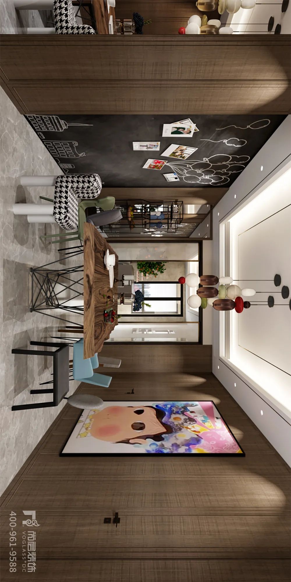 有质感的空间总让人感到舒适惬意,简约轻奢极具魅力的空间