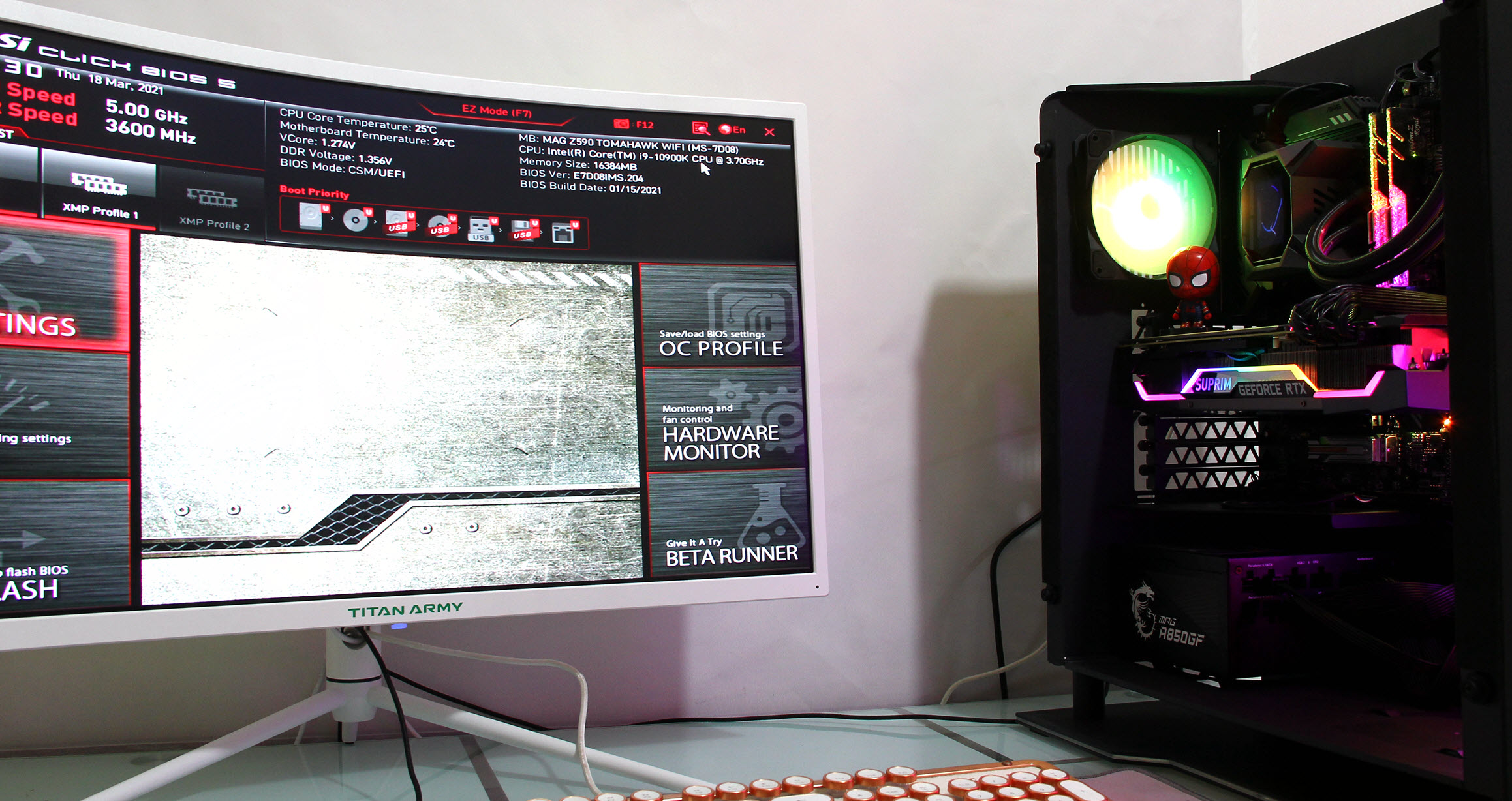 微星360r水冷实测,微星水冷s360和k360对比