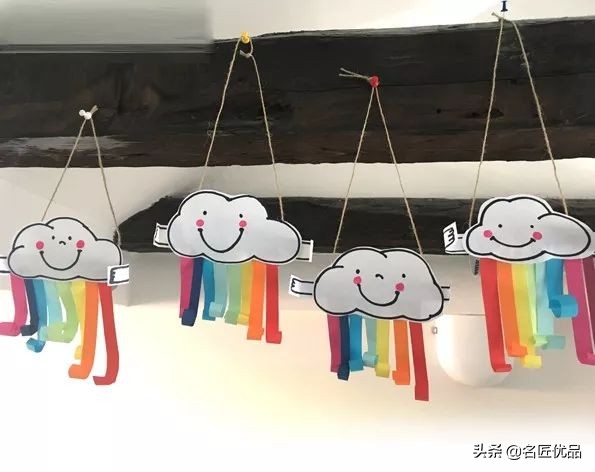 儿童创意手工挂件制作,儿童手工作品装饰