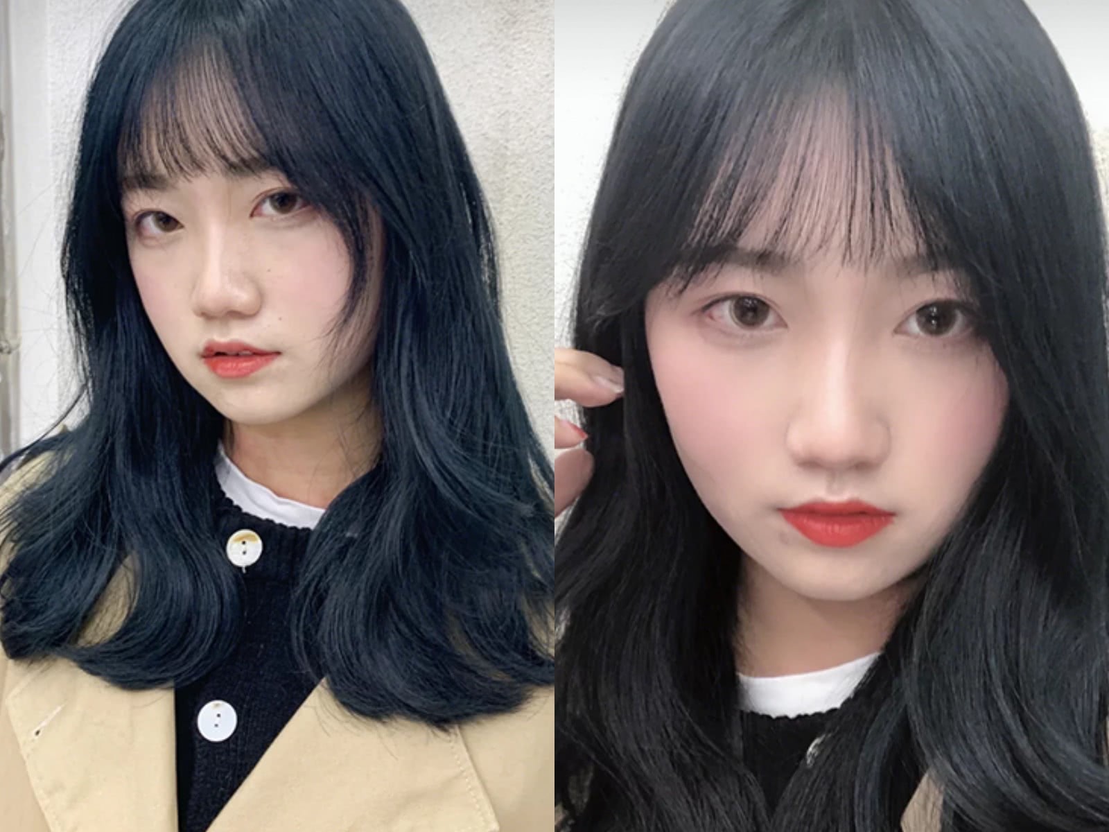 黄皮发色推荐显白蓝黑色,蓝黑色黄皮显白吗