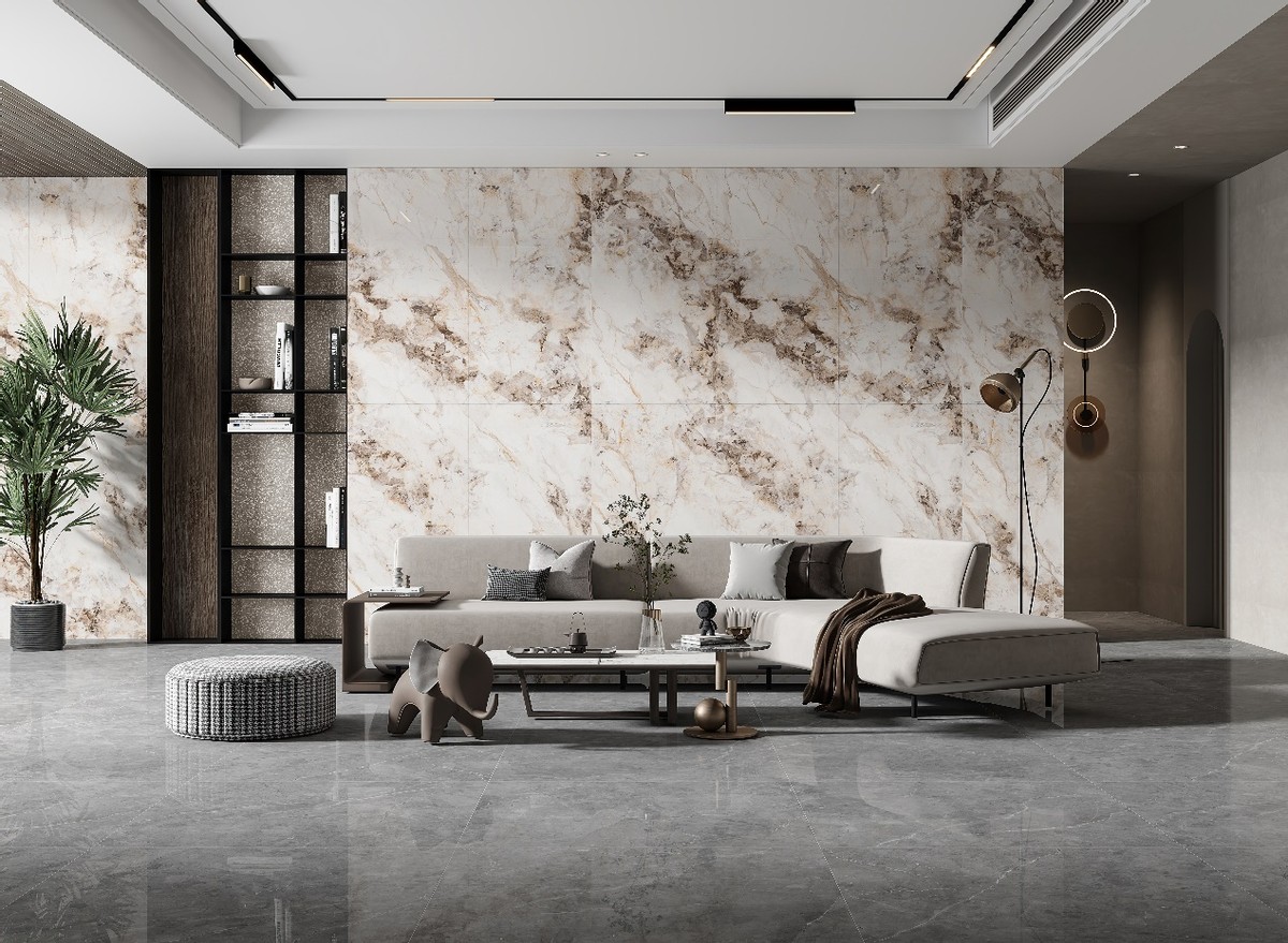 超时尚潮流的大理石瓷砖,新型精致玉晶石瓷砖