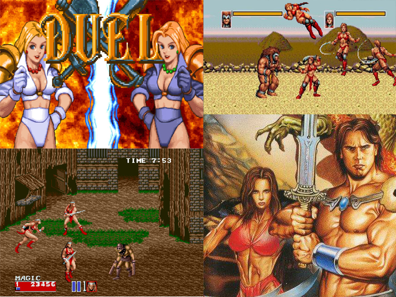 街机游戏里的女主角,街机游戏里的经典人物