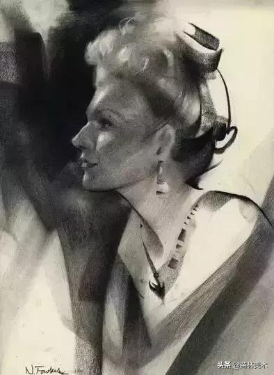 唯美素描让你爱上画画,唯美的素描画