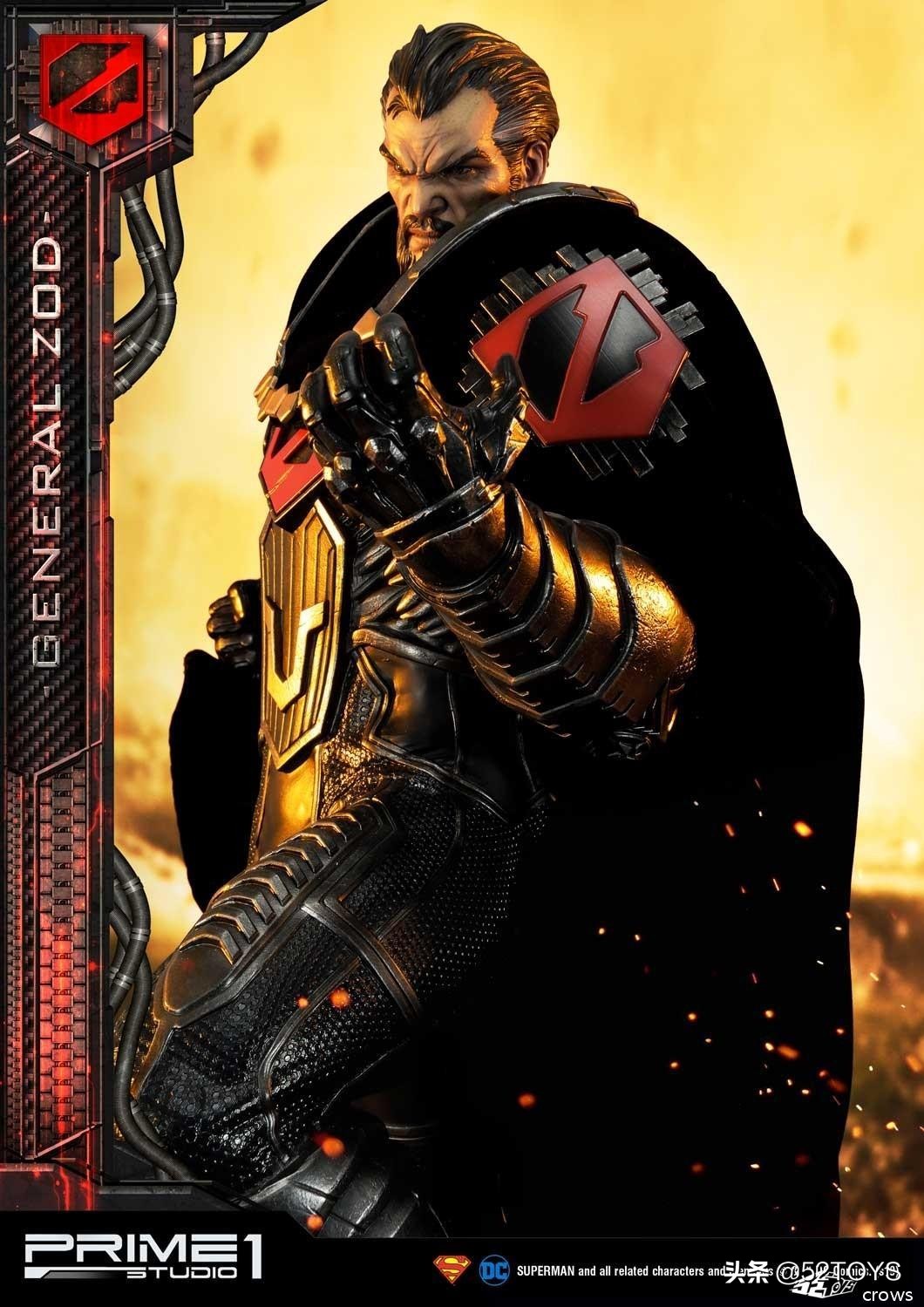 英雄还是暴君Prime1StudioDC佐德将军漫画版1/3雕像前瞻