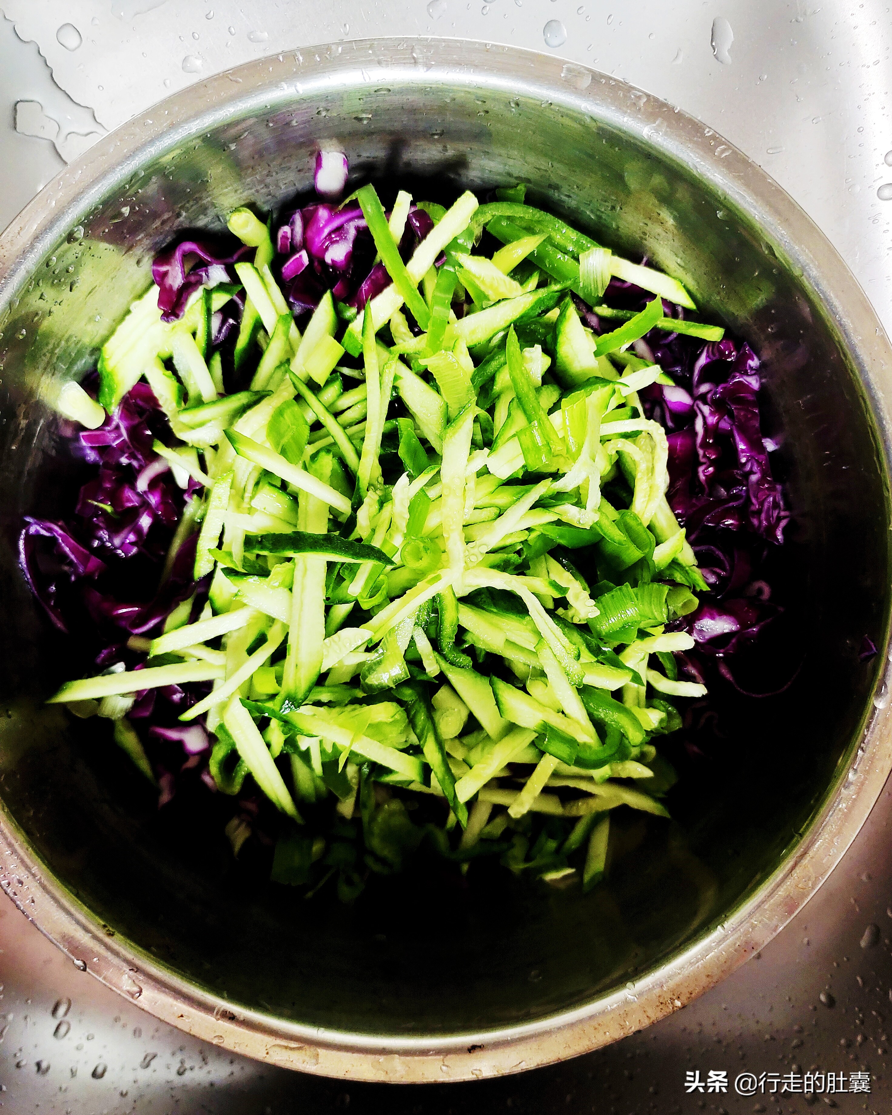 凉拌紫甘蓝正确做法图片,凉拌紫甘蓝正宗做法
