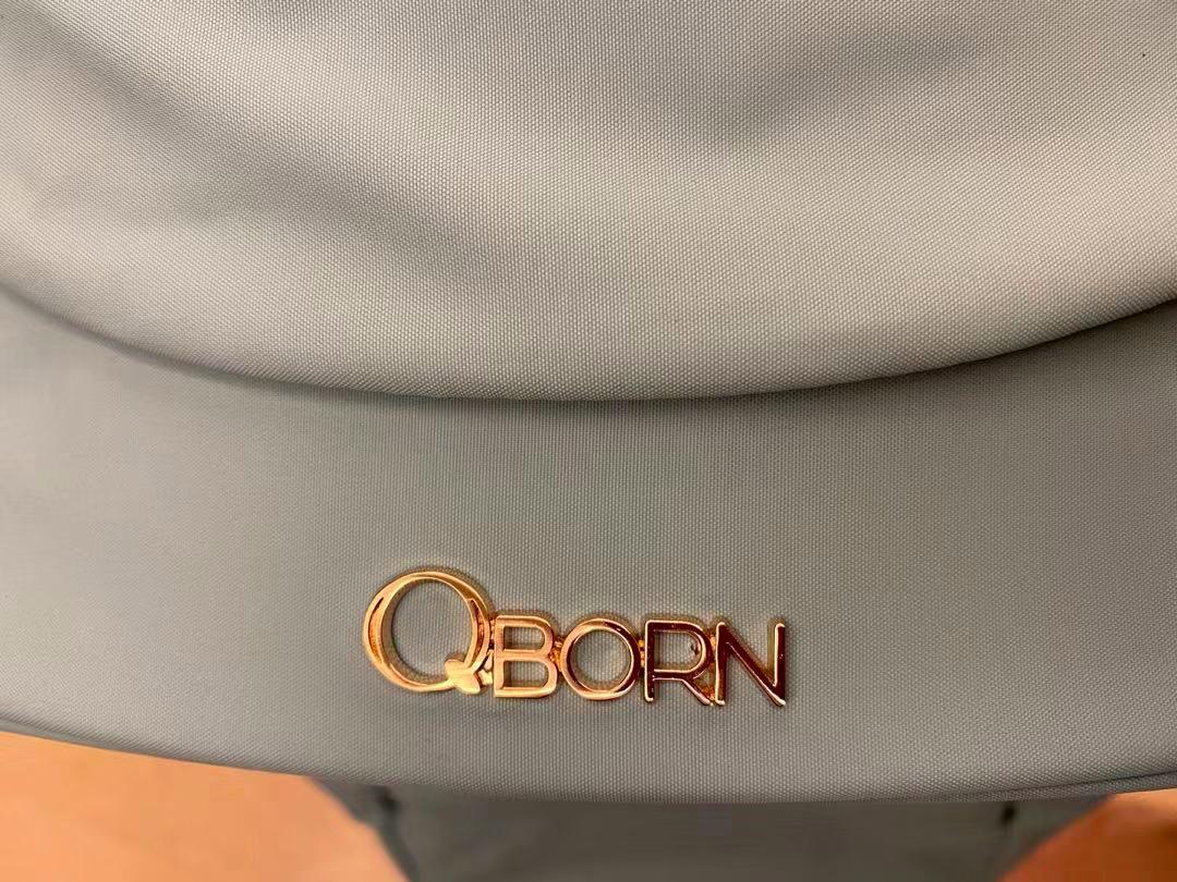 qborn婴儿推车粉色,秒收车
