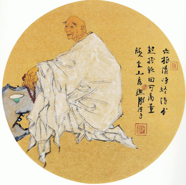 十八罗汉山水画欣赏,国画十八罗汉图片高清大图