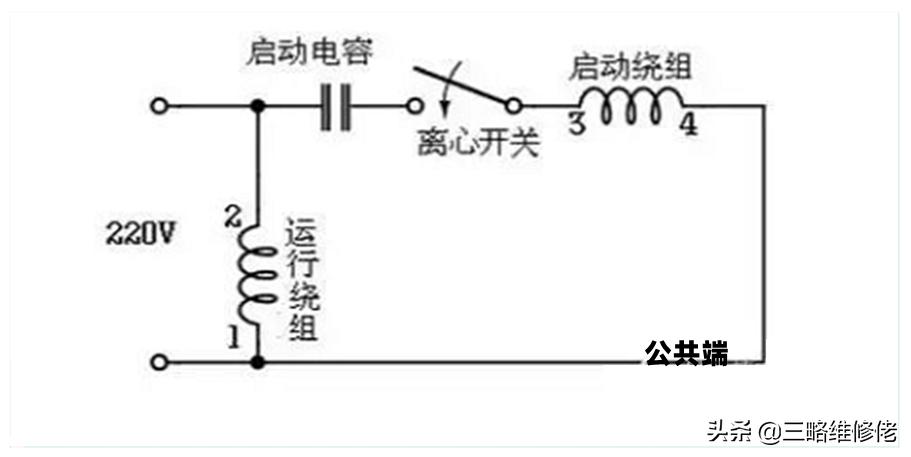单相电机电容的接法实物图,单相电机烧电容原因