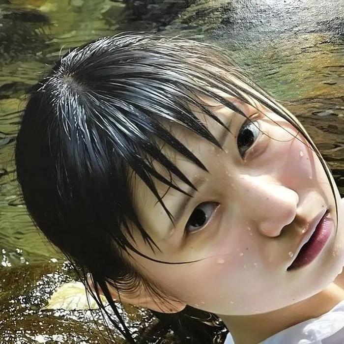 日本90后画家超写实绘画作品欣赏,日本画家画小清新少女