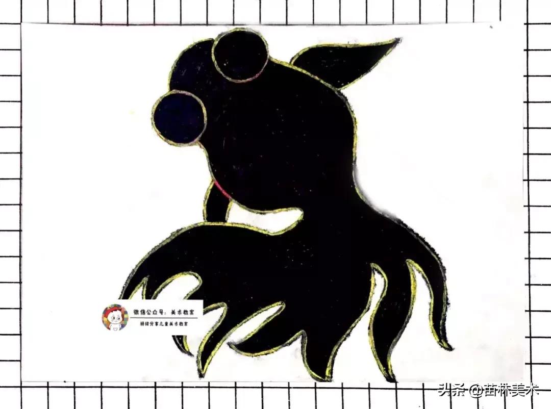 「重彩油画棒课程」七彩魔法鱼