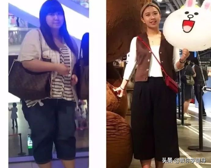 大胖妞运动减肥,胖妞健身蜕变