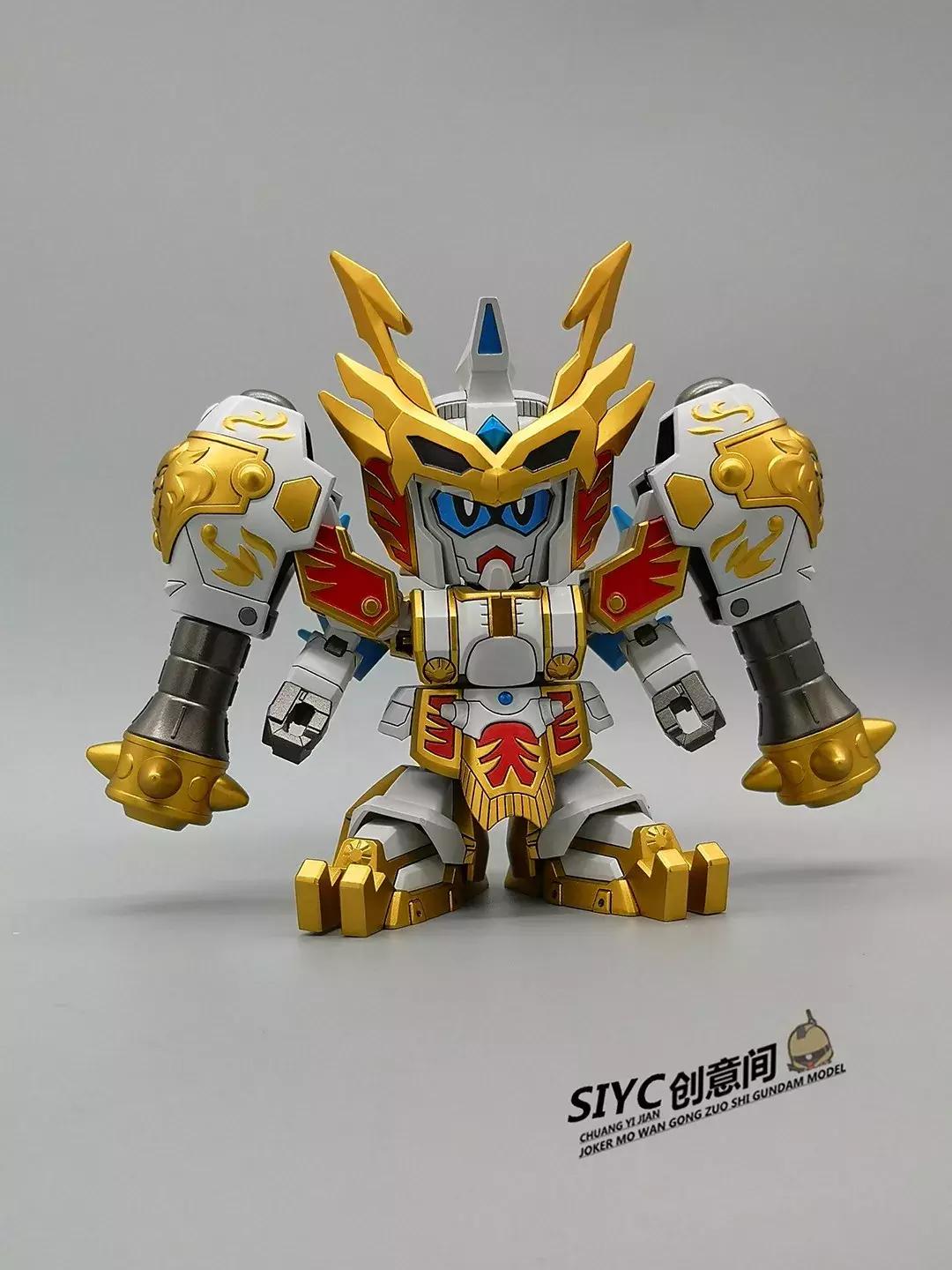 老版sd三国传高达模型视频,sd高达三国传孙权模型