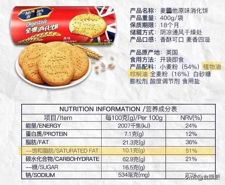 最难吃的全麦饼干,推荐几款好吃全麦饼干