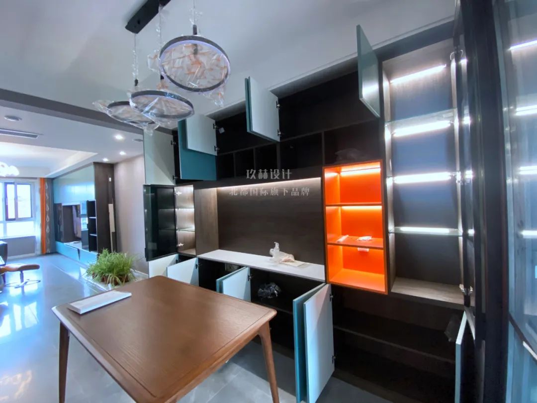 北京装修90平三室,北京90平方房屋装修设计现代简约