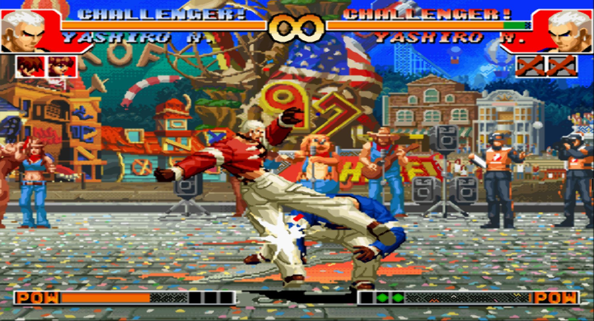 拳皇97大地七枷社,拳皇干枯大地七枷社简介