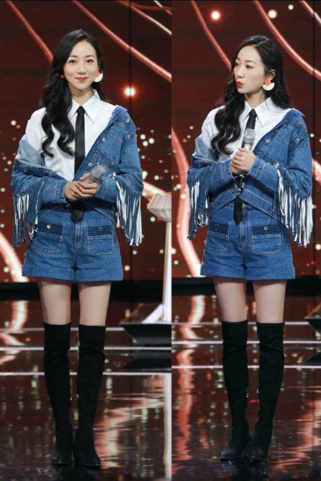 韩雪黑衣长腿,韩雪1米2长腿