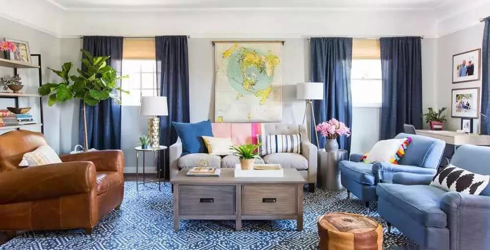 阳台窗帘布料大全,高档窗帘布料大全