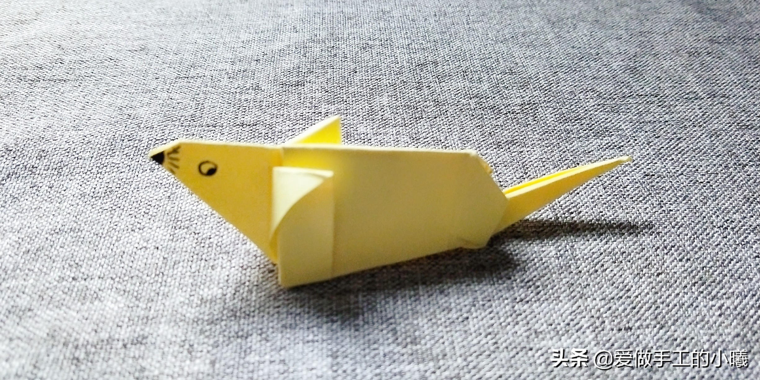 可爱小老鼠折纸,折纸小老鼠大全简单又漂亮