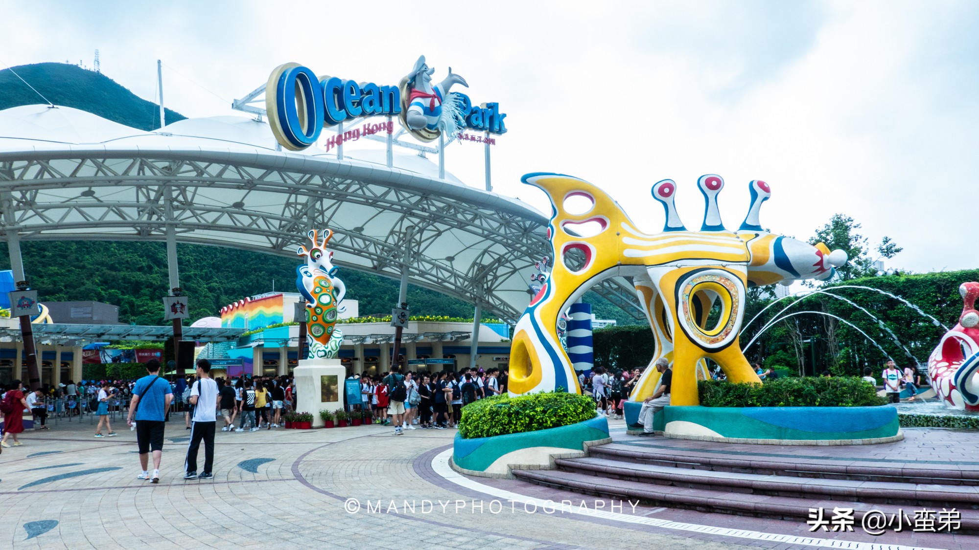 香港巡礼|是谁！敢拿水枪给20岁的海贼王庆生？