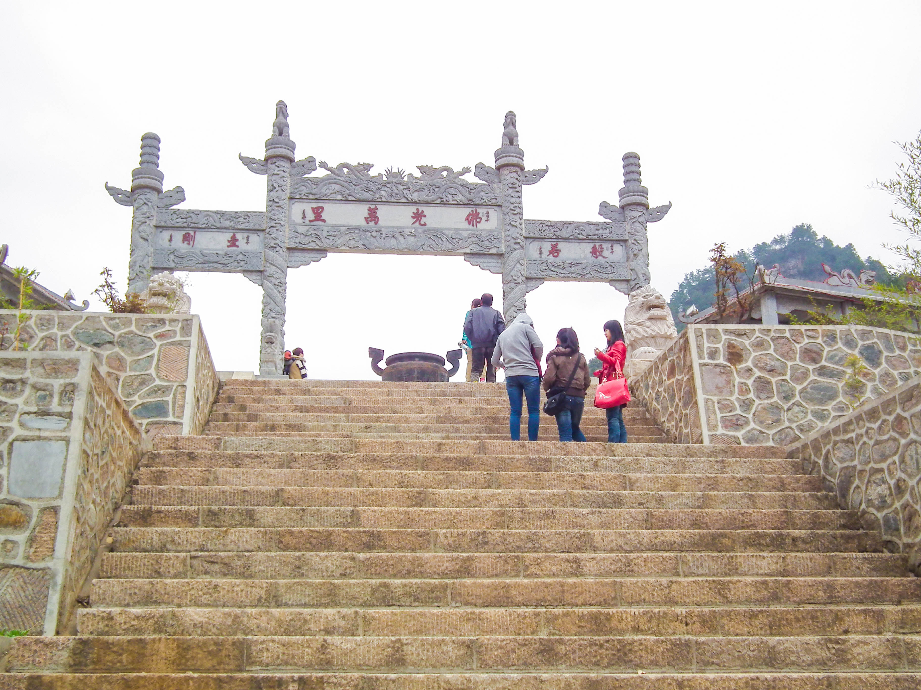 天水净土寺旅游打卡照片,天水净土寺雪景