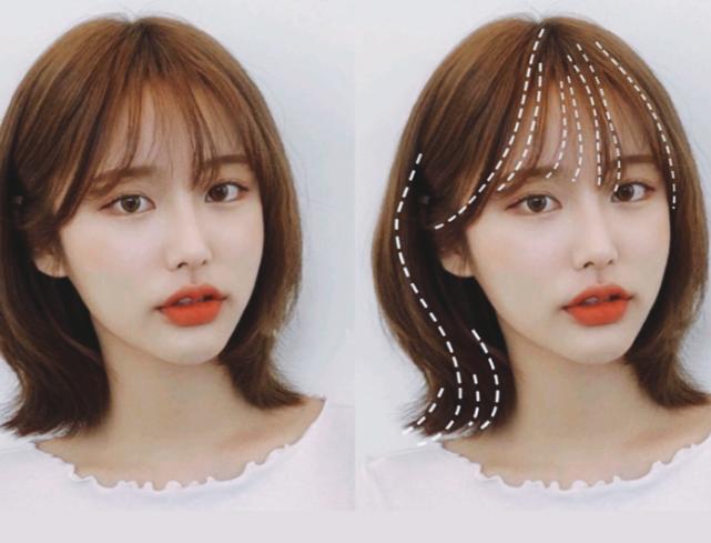 圆脸显高秋冬季短发发型推荐,六岁女孩圆脸适合的短发发型