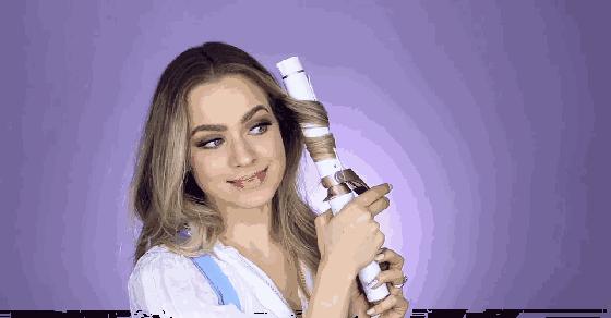 齐肩港风慵懒卷发长发,慵懒复古风卷发胖子女