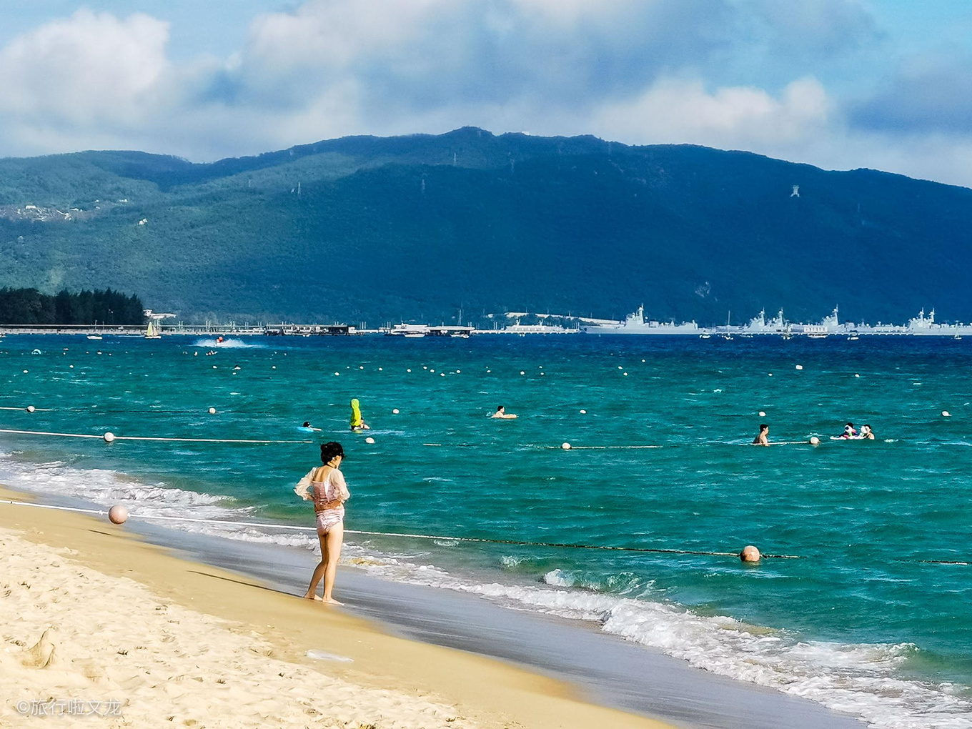 三亚的清晨和晚上,三亚的黄昏美不胜收