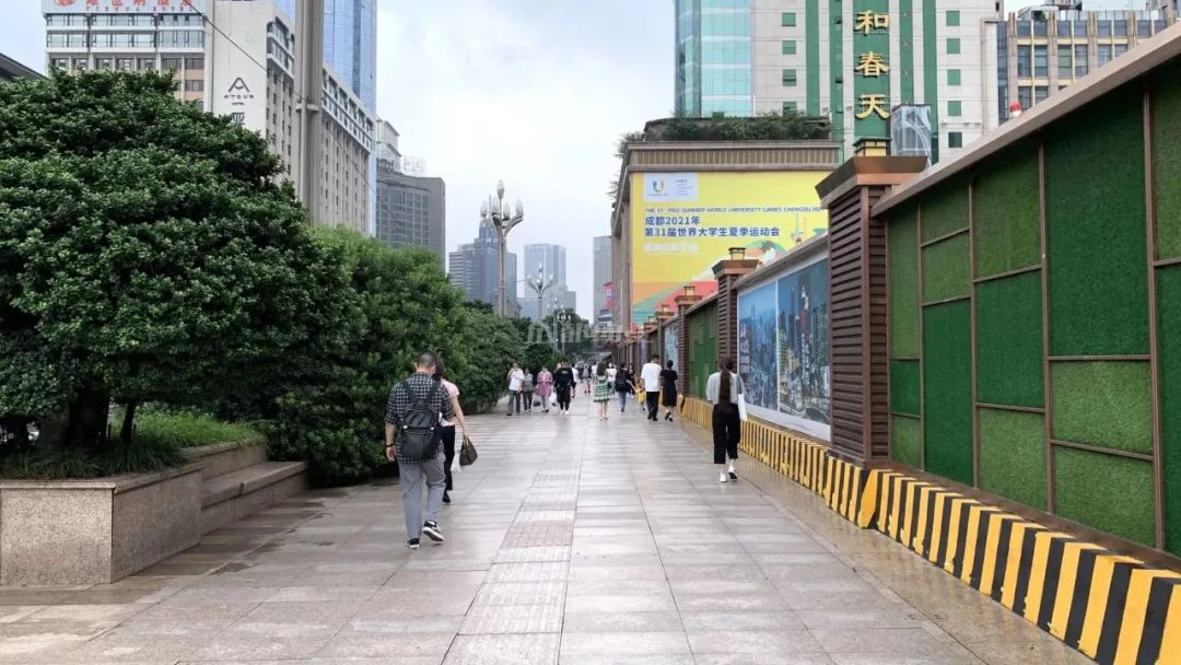 天府红天府广场路线,从天府广场到天府红