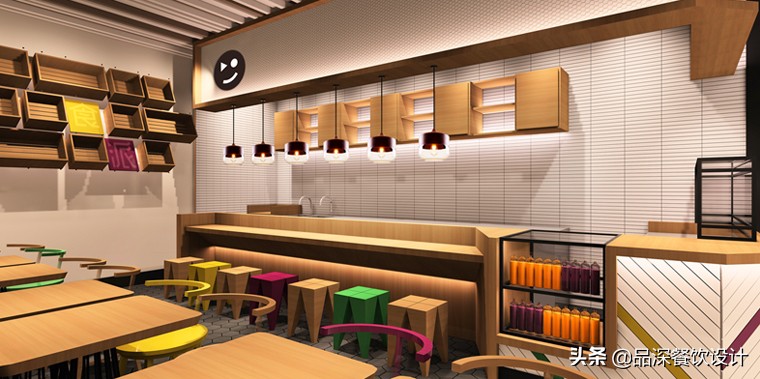 深圳餐饮店面设计图纸,深圳小吃店设计效果图