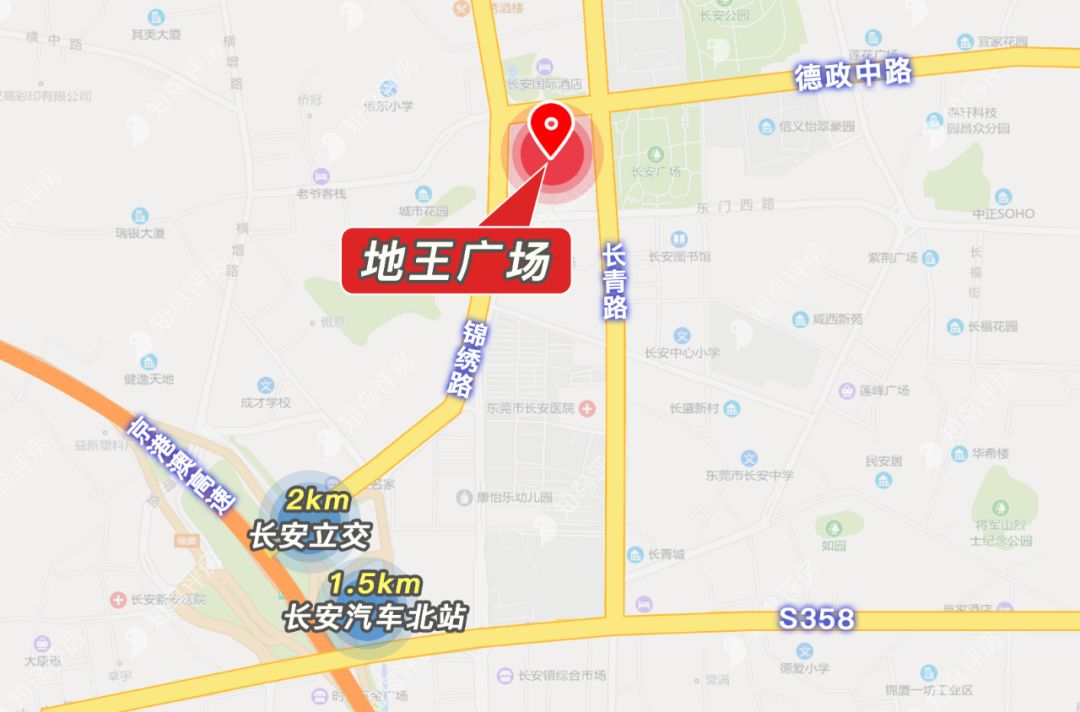 长安地王广场哪一年建成的,长安地王广场和万科广场