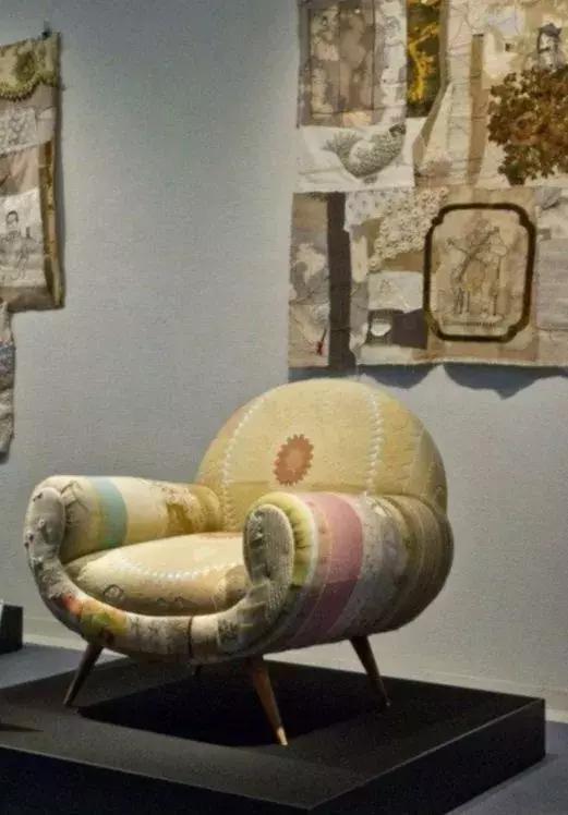 手工拼布衣柜,拼布家具