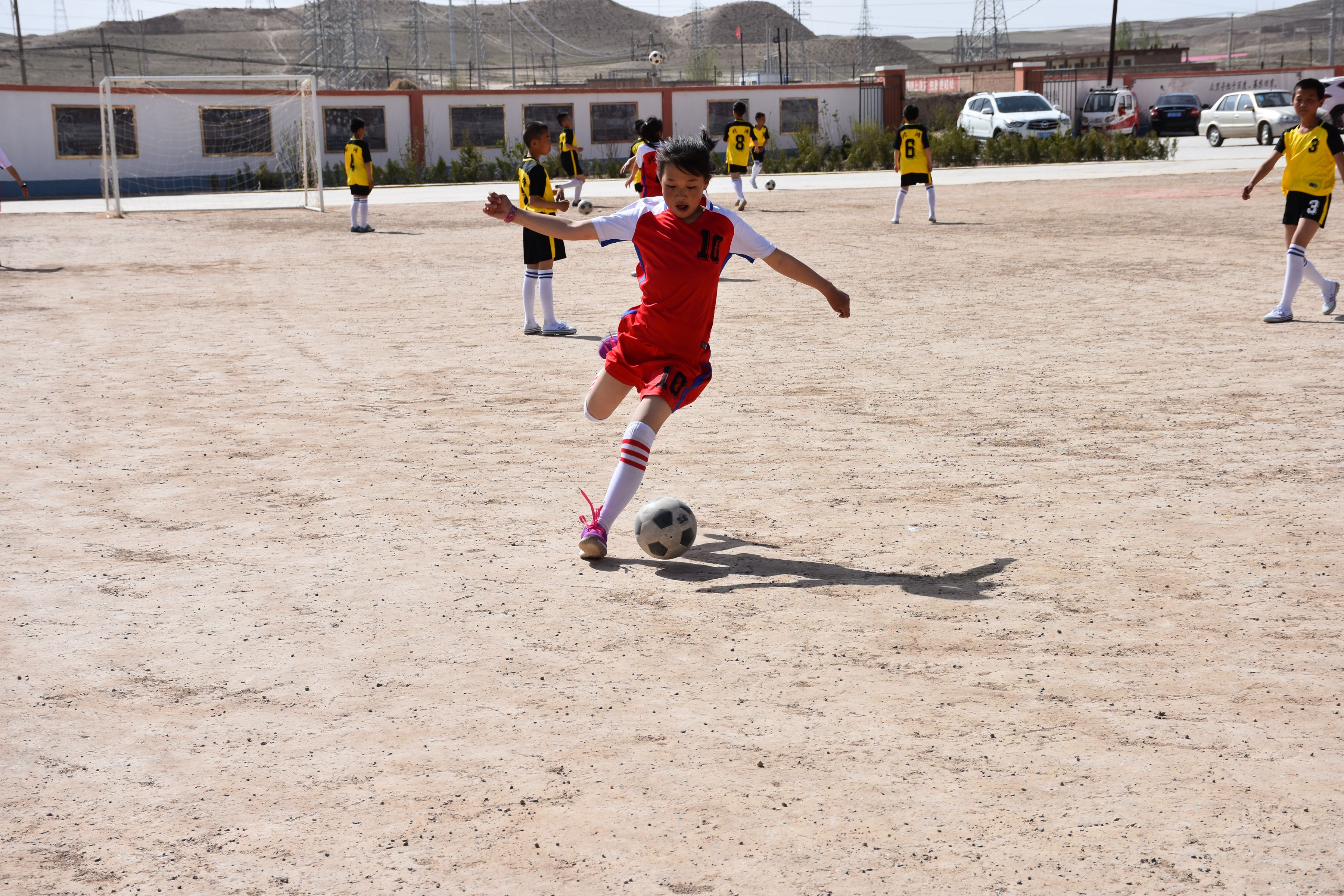 靖远县北滩镇中心小学,体验乡村小学