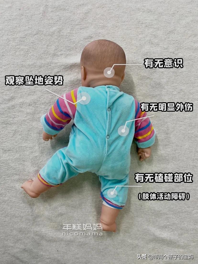 宝宝不小心磕到头怎么办动画,宝宝不小心摔倒磕到前面头部