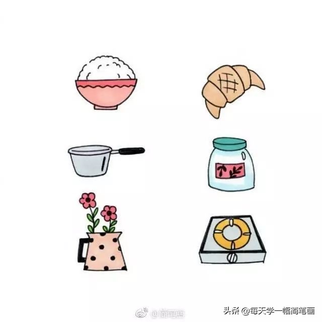 简笔画大全衣服类的,其他类简笔画大全