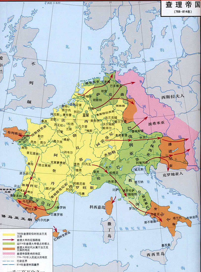 欧洲各国版图历史变化史,欧洲各个国家版图变化