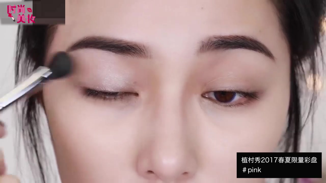 美妆教程眼线,植村秀眼线笔晕染图片