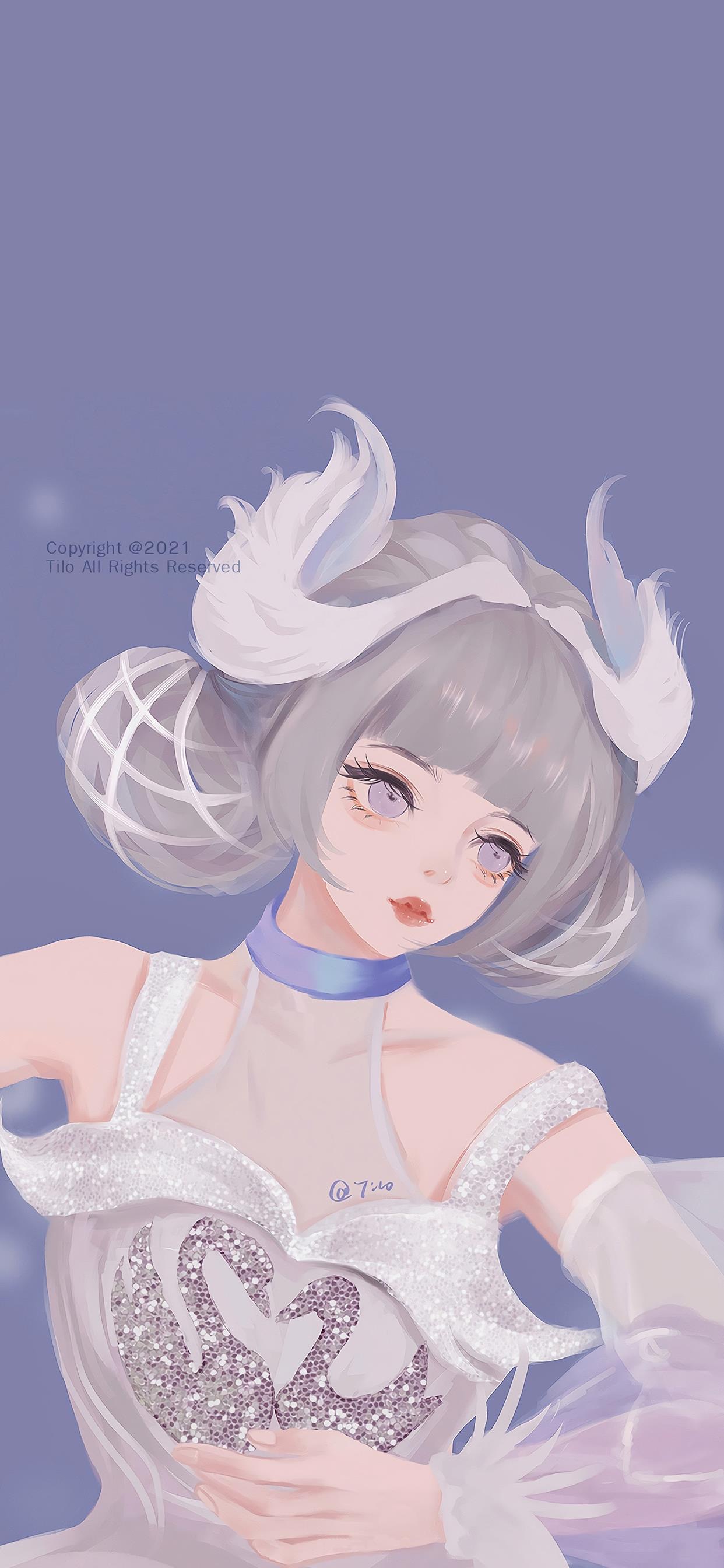 壁纸唯美王者荣耀西施动漫,迪士尼公主壁纸插画