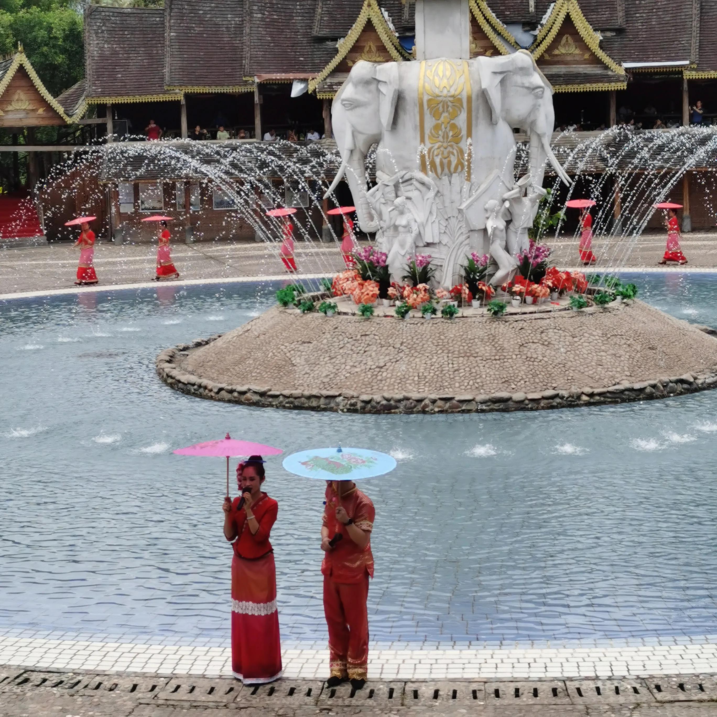 西双版纳曼远村游,西双版纳自由行一天攻略傣族园