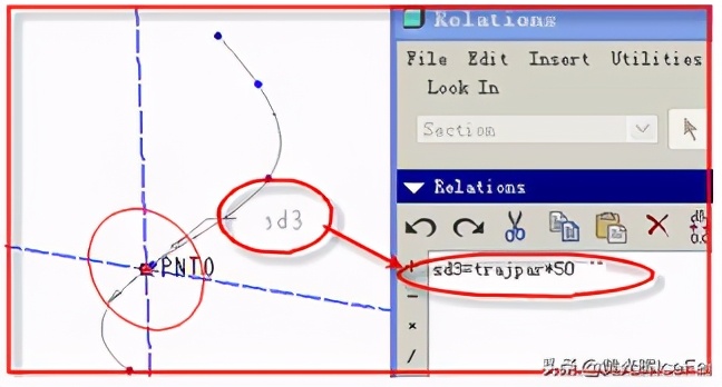 proe混合扫描详细讲解,proe可变扫描如何理解