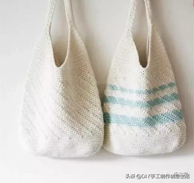 简单易学的编织包包教程,教程手工编织包包夏天大容量