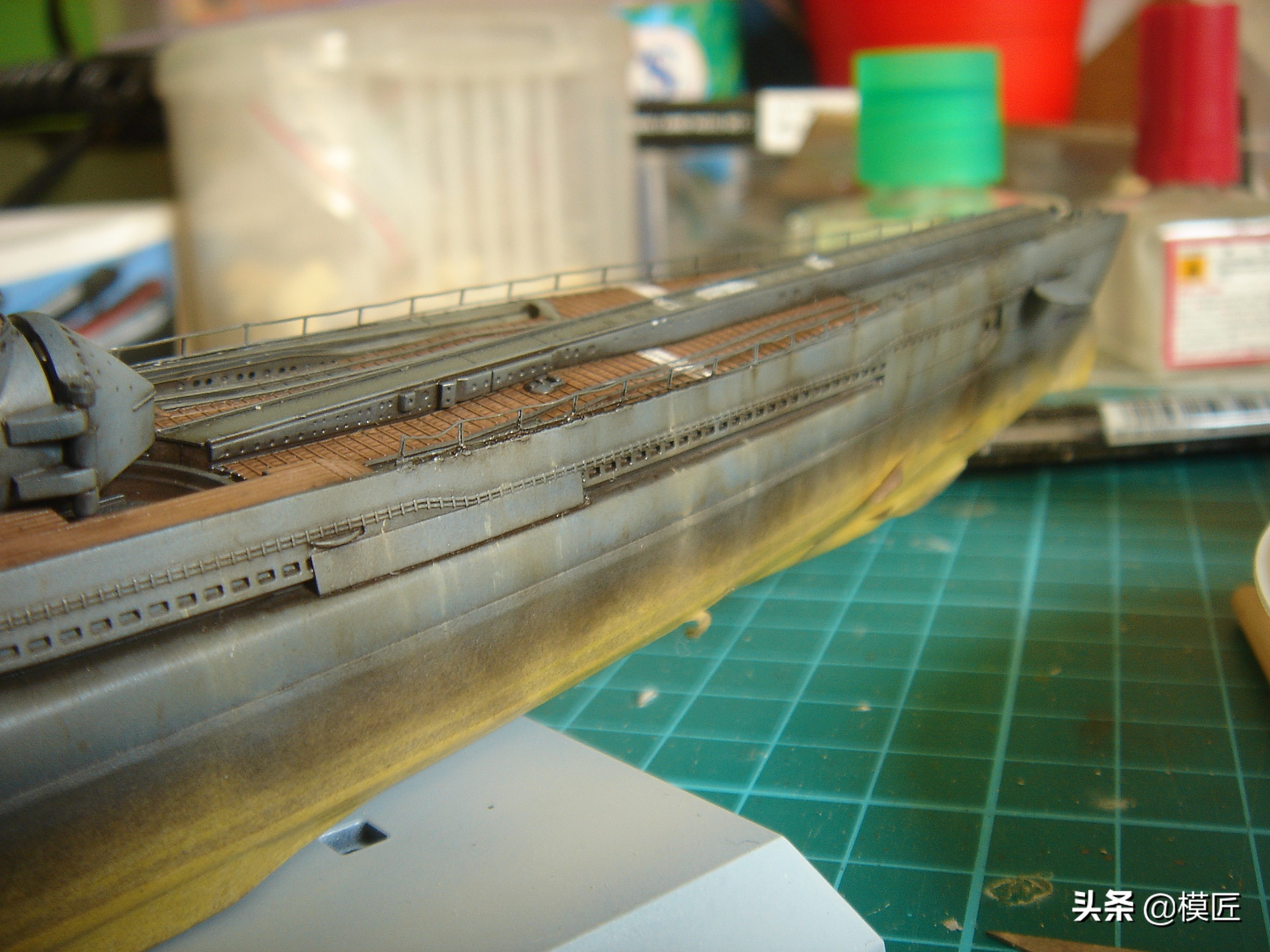 藏着飞机的二战奇葩日本潜艇伊400|模型制作手记