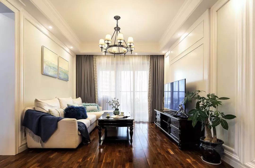 89㎡现代美式，简雅、稳重、端庄！