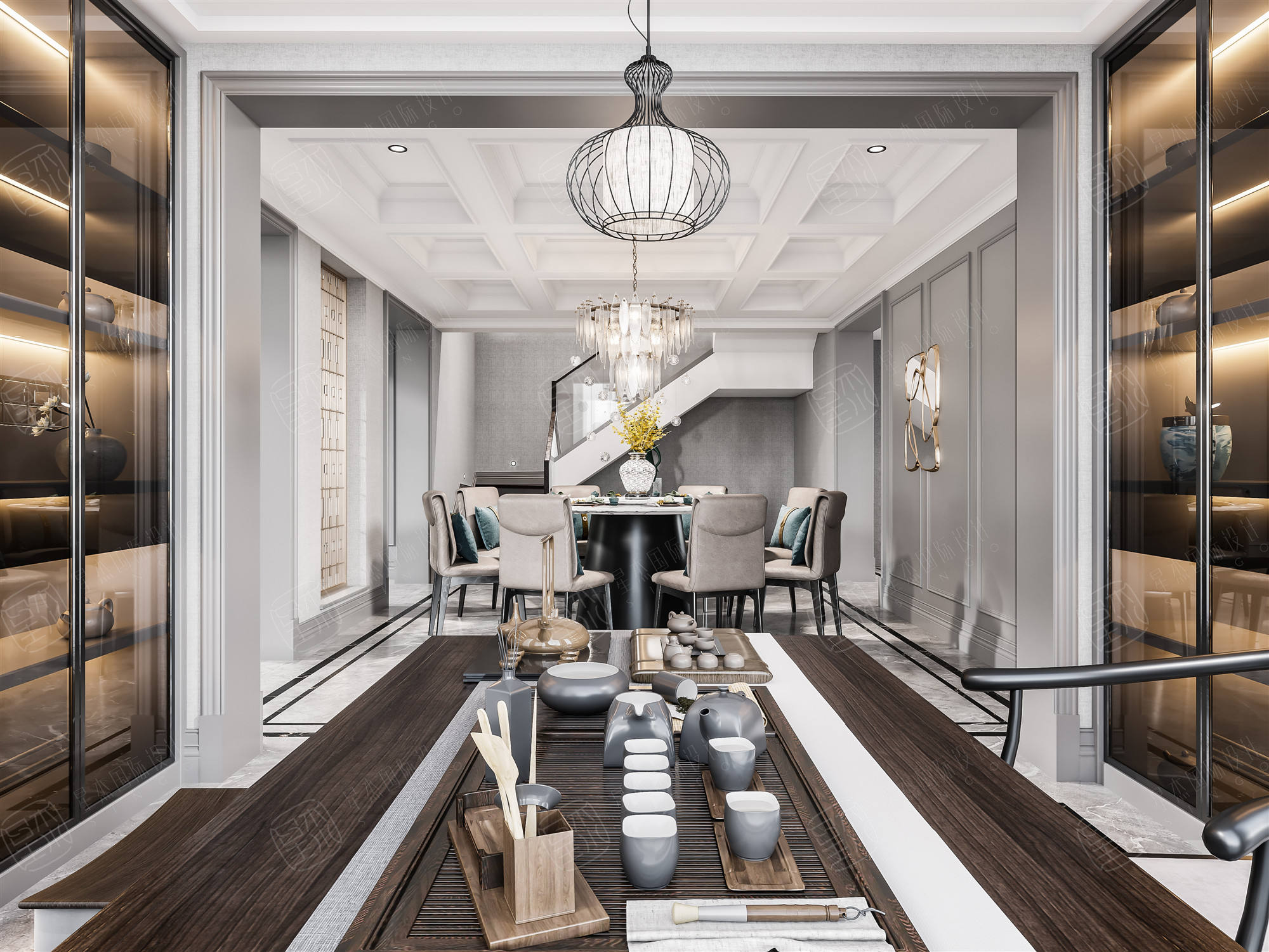 美式风格别墅设计与装修,美式风格别墅装修设计