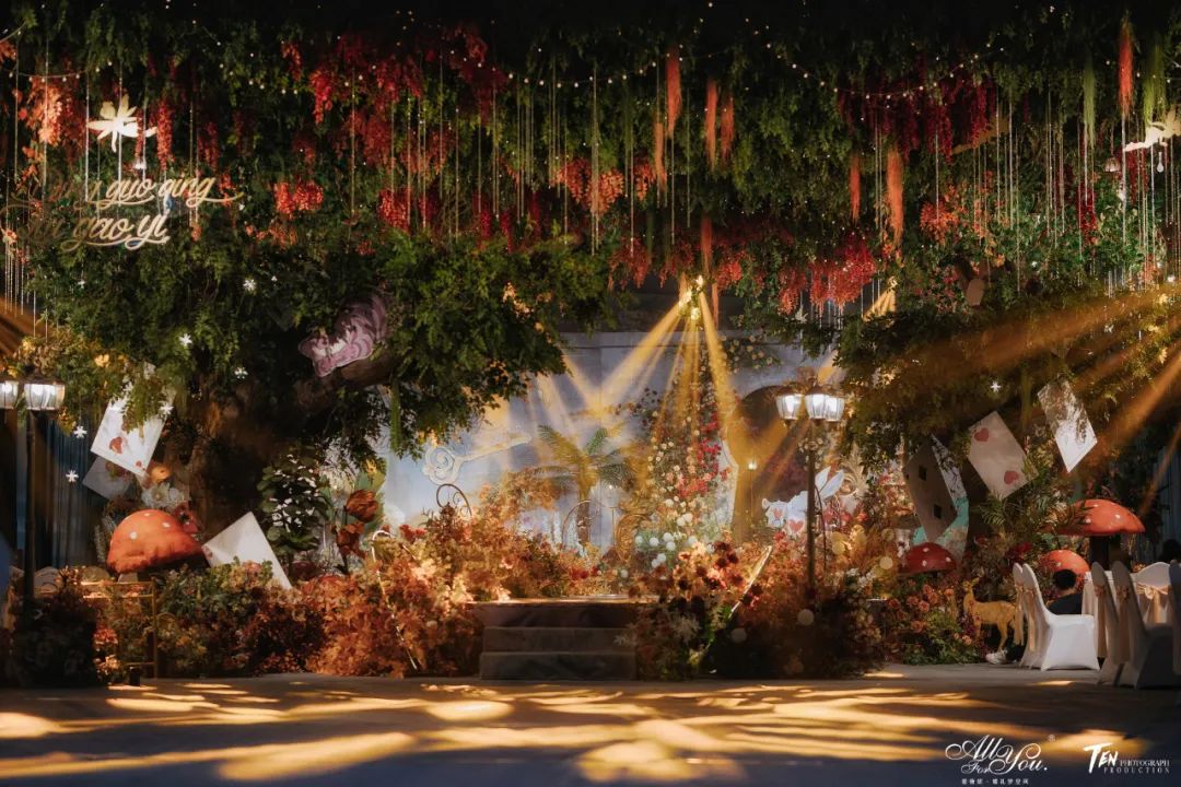 森系婚礼做一场仲夏夜之梦,森系婚礼仿佛走进童话里