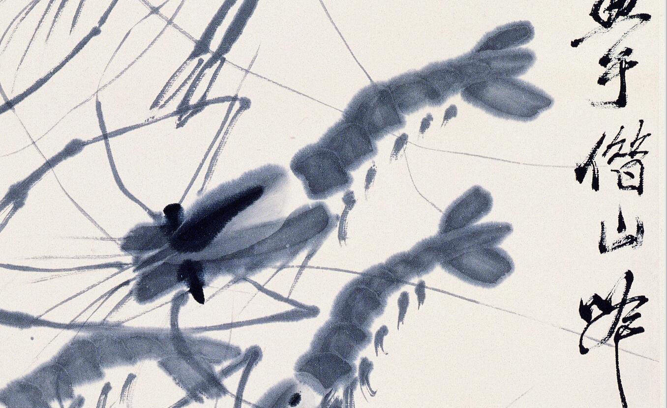 白石老人画虾视频大全,白石老人画虾的感悟