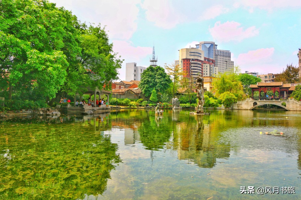 广东佛山百岁名园40年建成，关山月题名，罗哲文称它岭南第一园