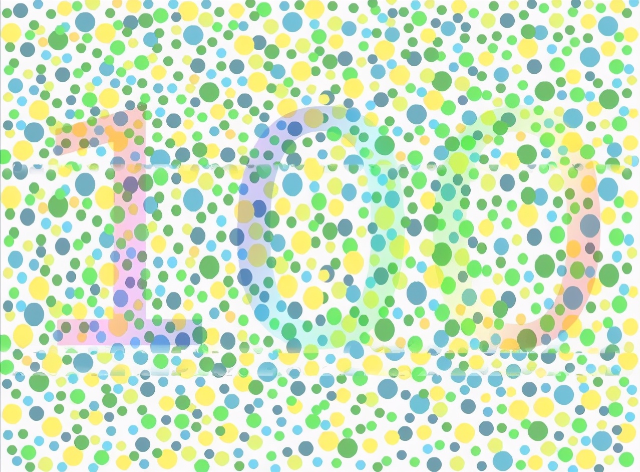 2021版色盲检测图，倘若有三张看不清，那么就别再浪费报考费